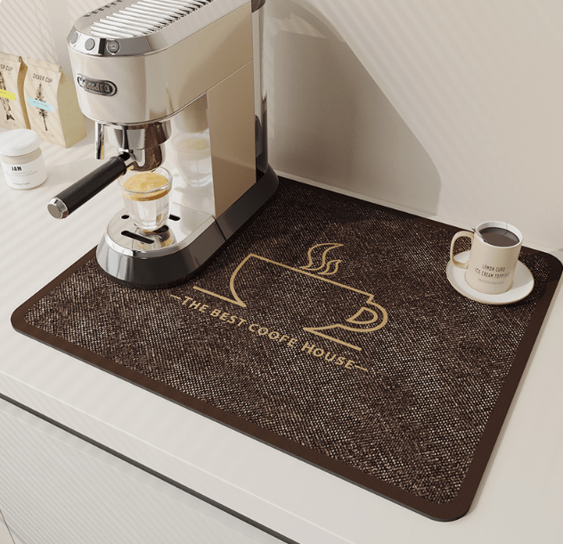 Lisslune | SwiftSoak Kitchen Mat – Fast-Drying Diatomite Surface for a Hygienic, Tidy Kitchen