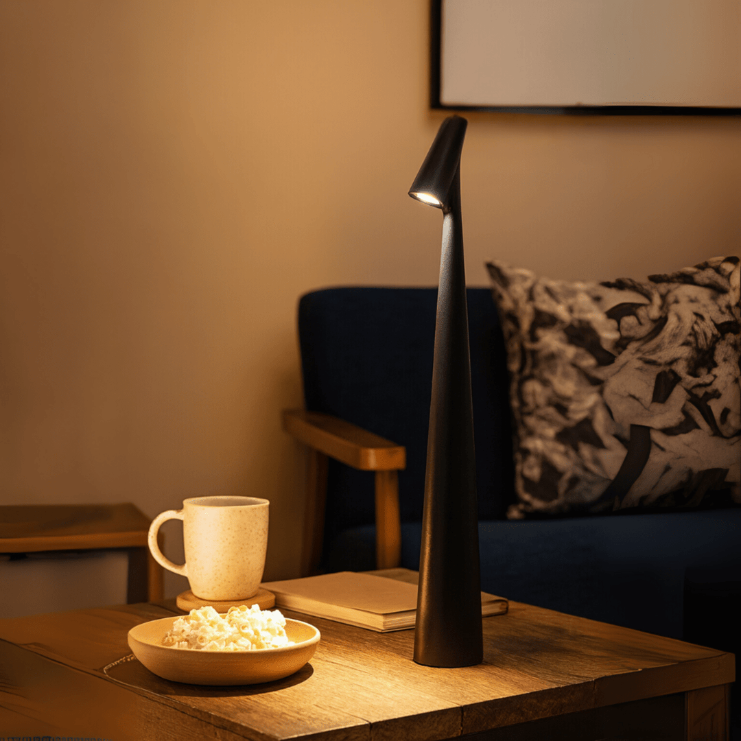 Lisslune | EVOLUCE – Rechargeable Table Lamp with Modern Design & Long Battery Life