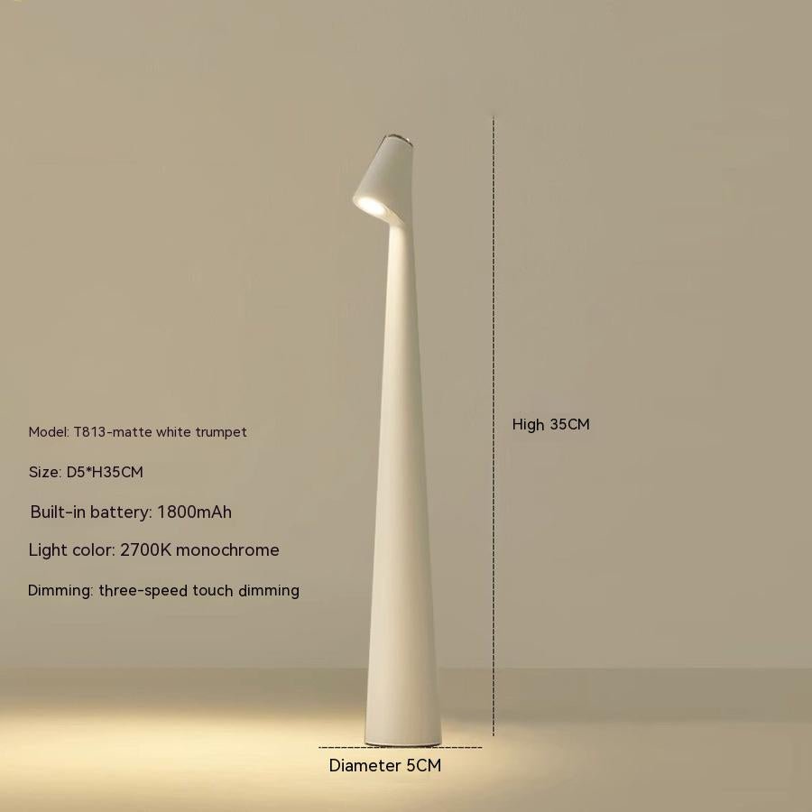 Lisslune | EVOLUCE – Rechargeable Table Lamp with Modern Design & Long Battery Life