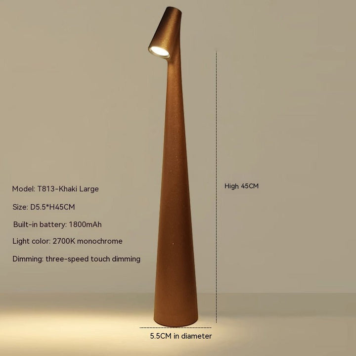 Lisslune | EVOLUCE – Rechargeable Table Lamp with Modern Design & Long Battery Life