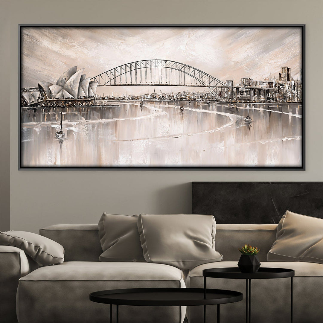 Lisslune | Sydney Skyline Canvas