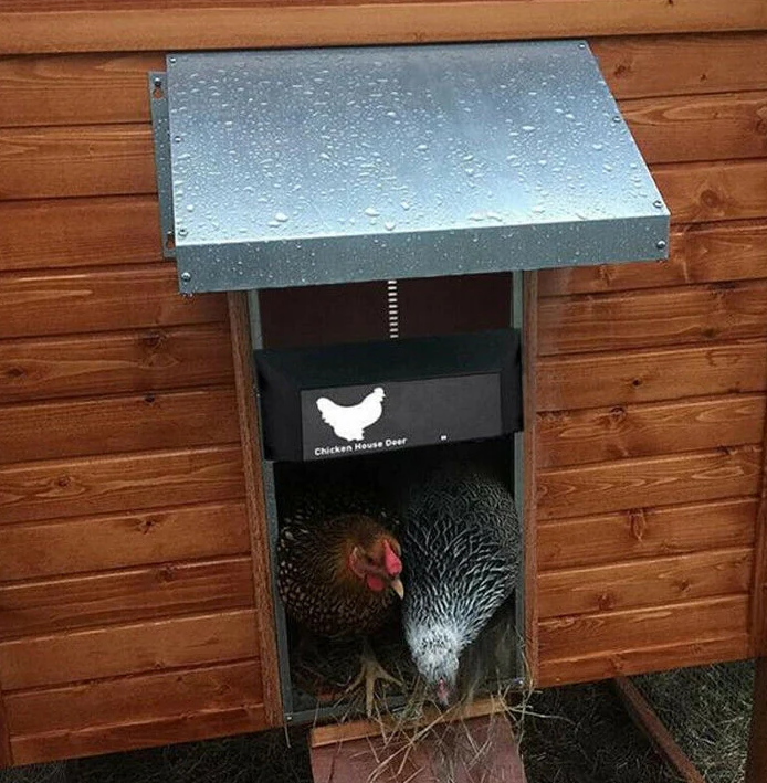Lisslune | Automatic Chicken Coop Door Opener with Timer and Light Sensor
