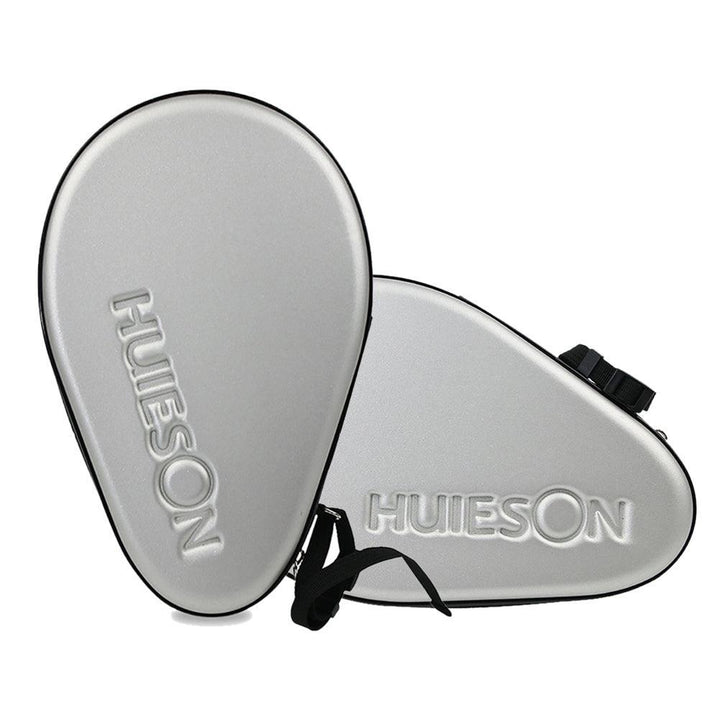 Lisslune | Elegant Synthetic Leather & Velvet Paddle Storage Bag for Table Tennis Rackets