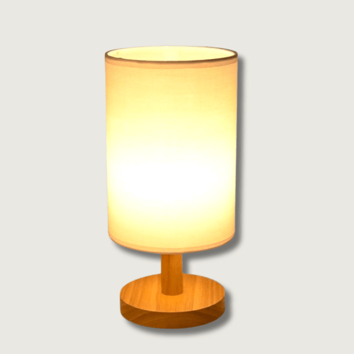 Lisslune | Scandinavian LED Desk Lamp – Solid Wood Design