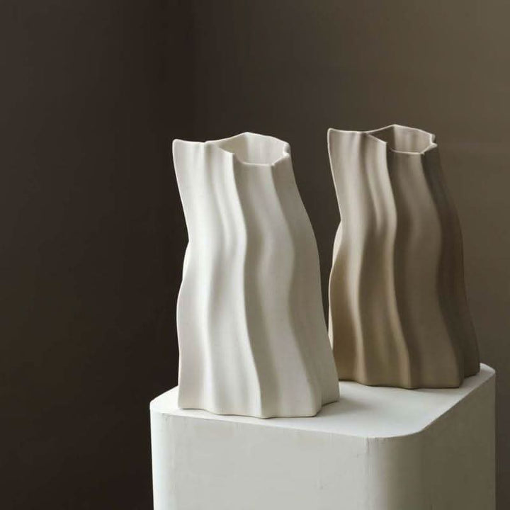 Lisslune | ORINA – Stylish ceramic vase for a luxurious atmosphere