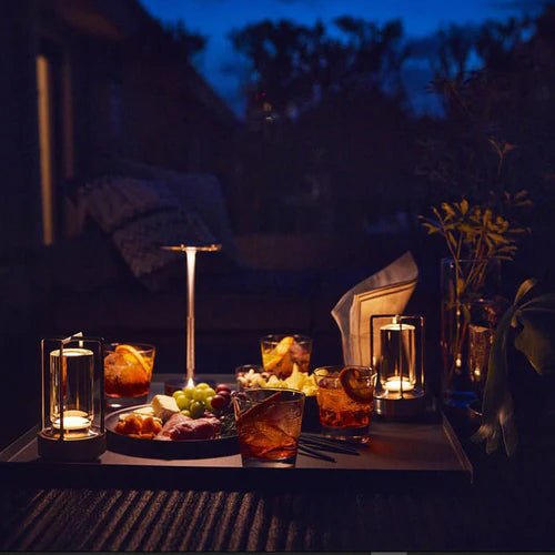 Lisslune | ECLARO – Rechargeable Table Lamp with Dimmable LED Light