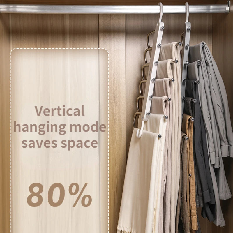 Lisslune | 6-in-1 Hose Hanging Shelf Organizer
