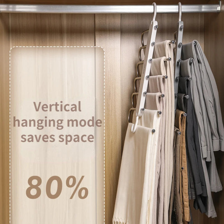 Lisslune | 6-in-1 Hose Hanging Shelf Organizer