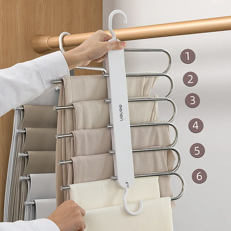 Lisslune | 6-in-1 Hose Hanging Shelf Organizer
