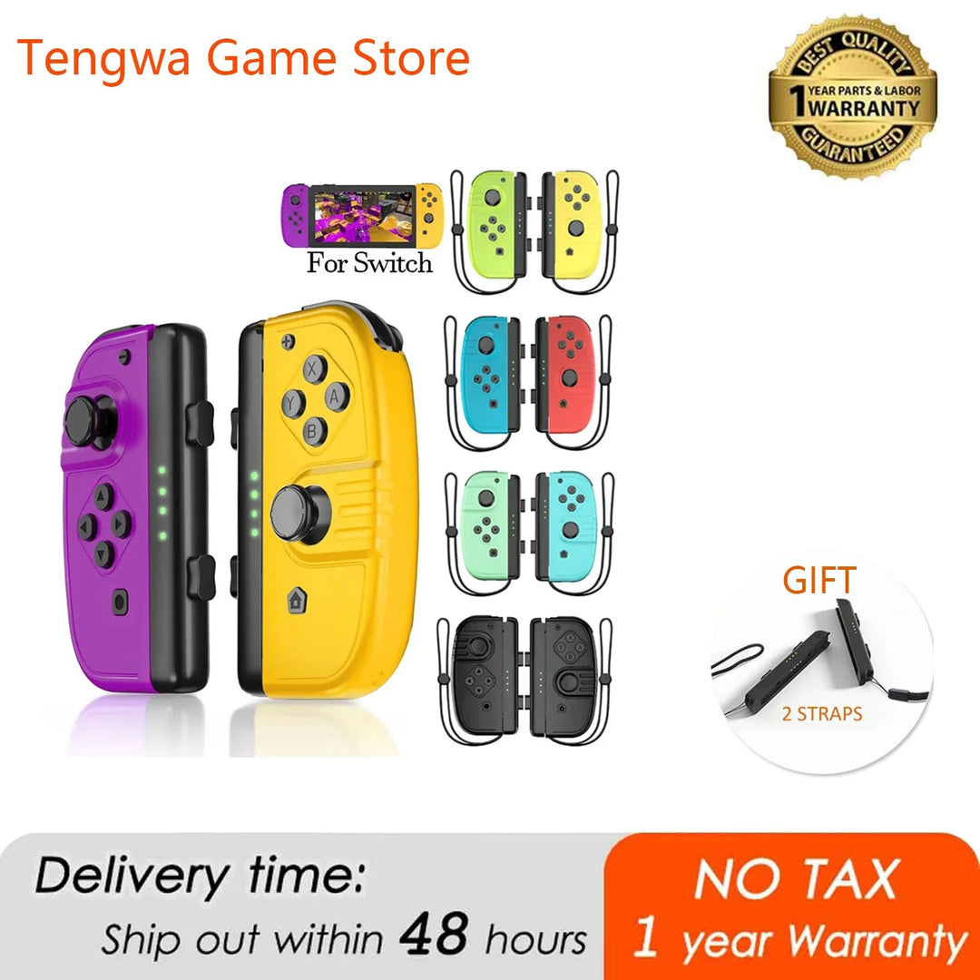 Lisslune | Wireless OLED Joycon Gamepad for Nintendo Switch Joyco