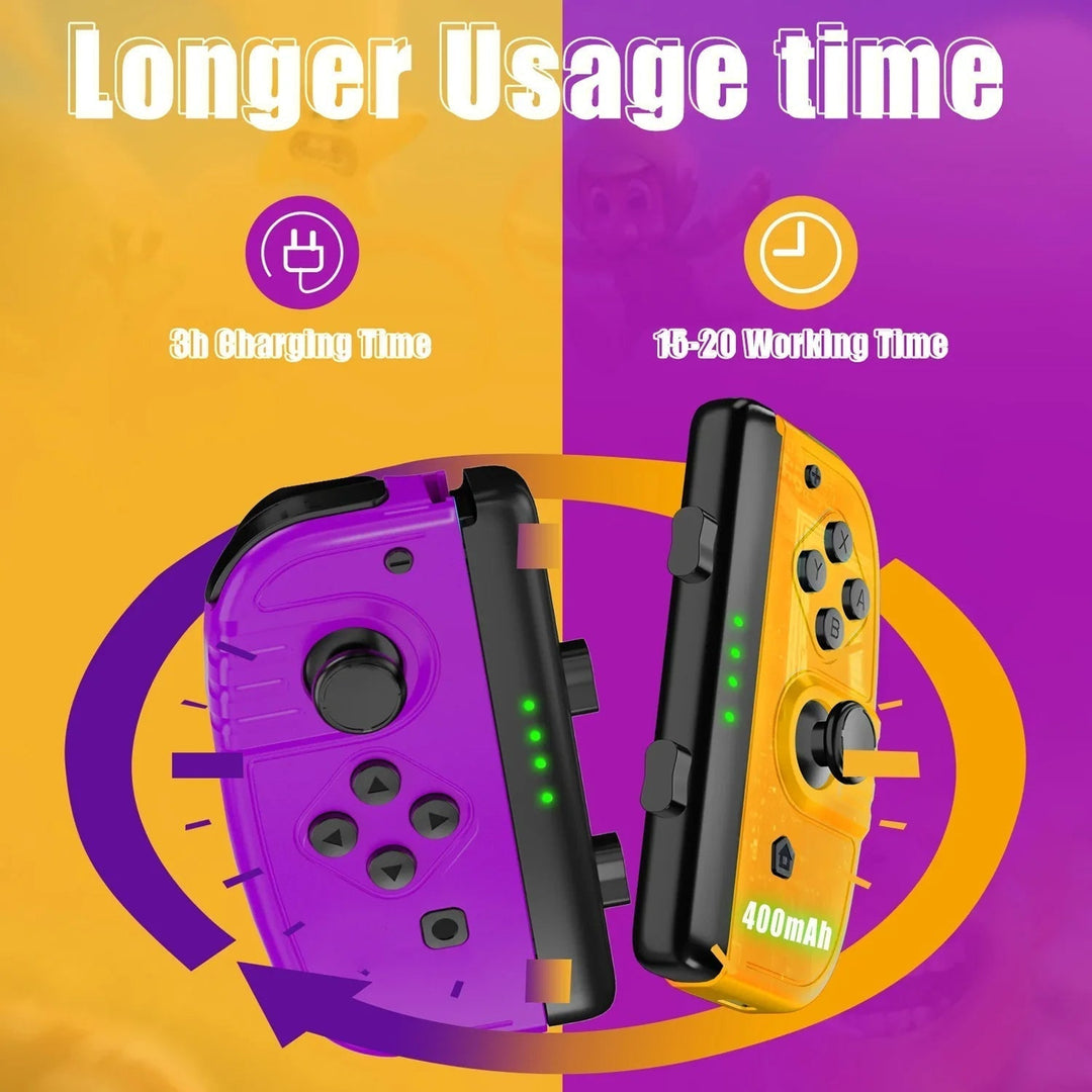 Lisslune | Wireless OLED Joycon Gamepad for Nintendo Switch Joyco