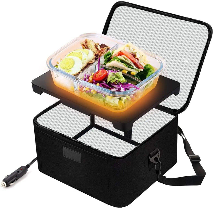 Lisslune | HeatGo Pro – Electric Portable Food Warmer Lunchbox with 3-in-1 Connection