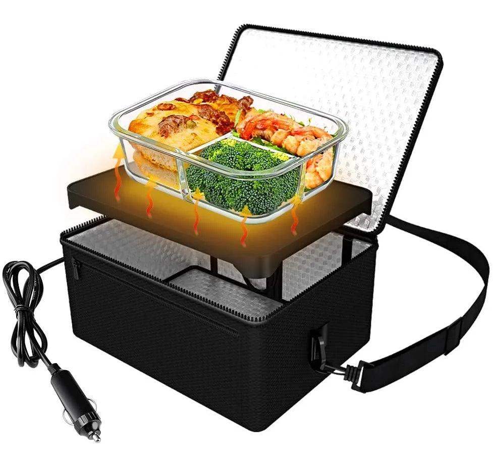 Lisslune | HeatGo Pro – Electric Portable Food Warmer Lunchbox with 3-in-1 Connection