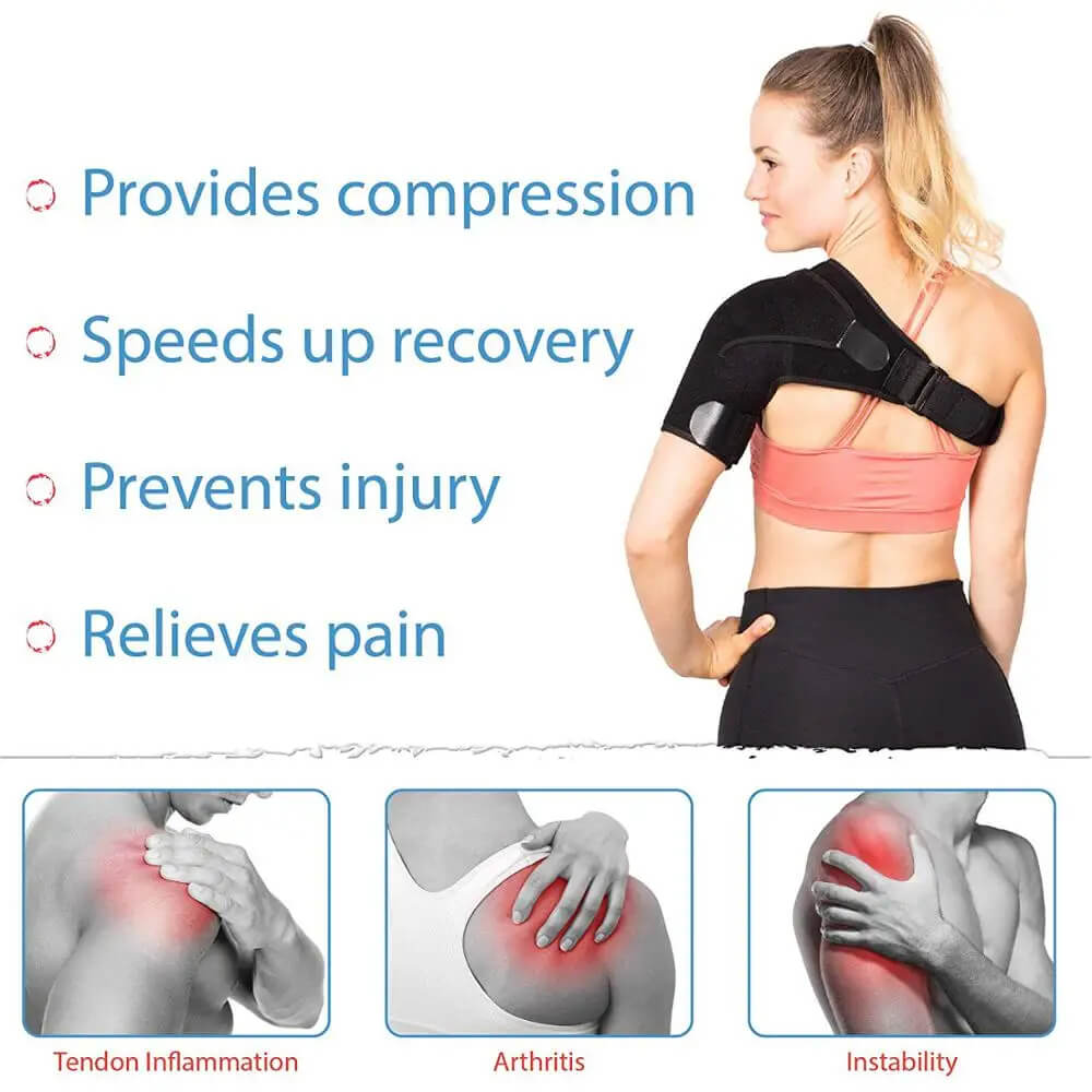 Lisslune | ShoulderShield™ - Compression Shoulder Brace