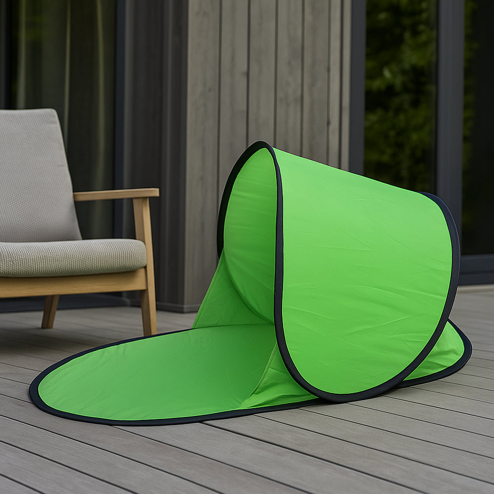 Lisslune | SunFree RelaxCap – Foldable Face Screen Parasol with Phone Window and UV Protection