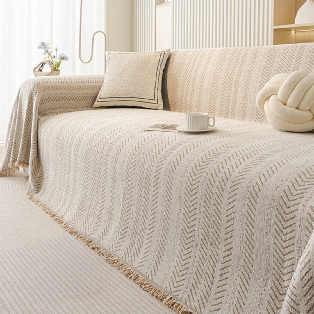 Lisslune | TexturaHome – Scratch-resistant chenille sofa cover