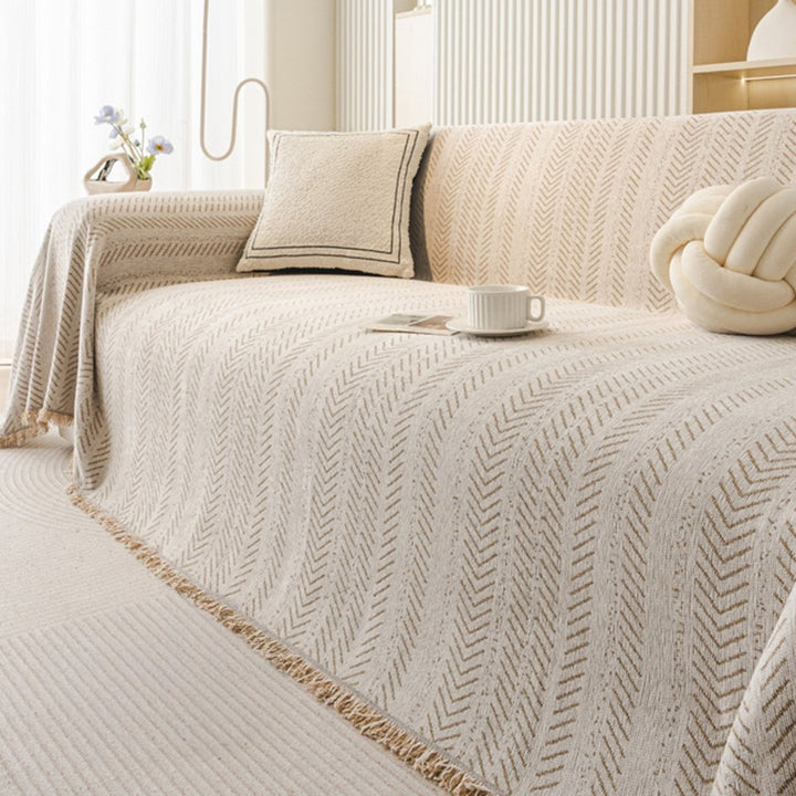 Lisslune | TexturaHome – Scratch-resistant chenille sofa cover