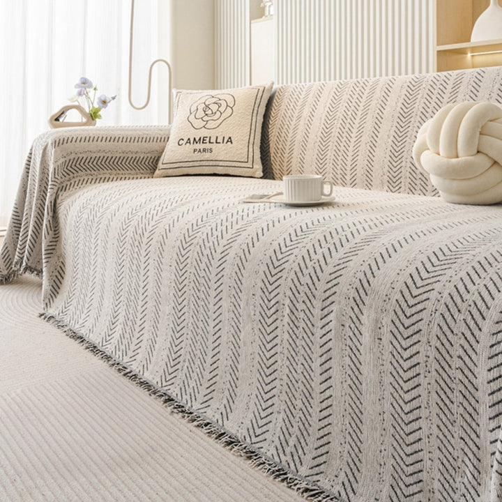 Lisslune | TexturaHome – Scratch-resistant chenille sofa cover