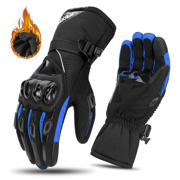 Lisslune | ArcticRide Waterproof Insulated Motorcycle Gloves – Ultimate Winter Protection