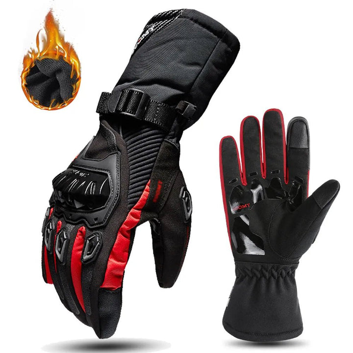 Lisslune | ArcticRide Waterproof Insulated Motorcycle Gloves – Ultimate Winter Protection
