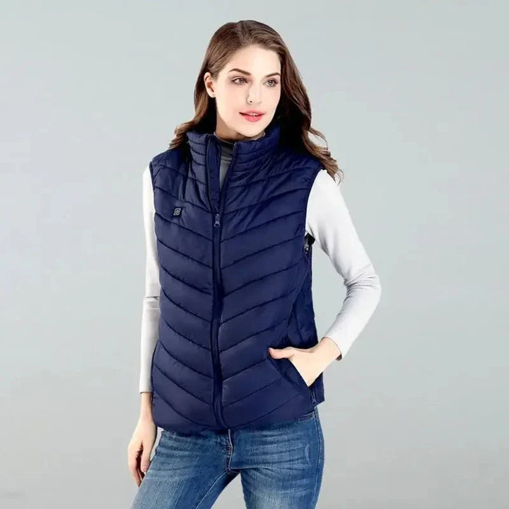 Lisslune | Thermo Heated Gilet | Insulated, Design for Hiking, Travel & Everyday Wear | Womens and Mens Heated Gilet