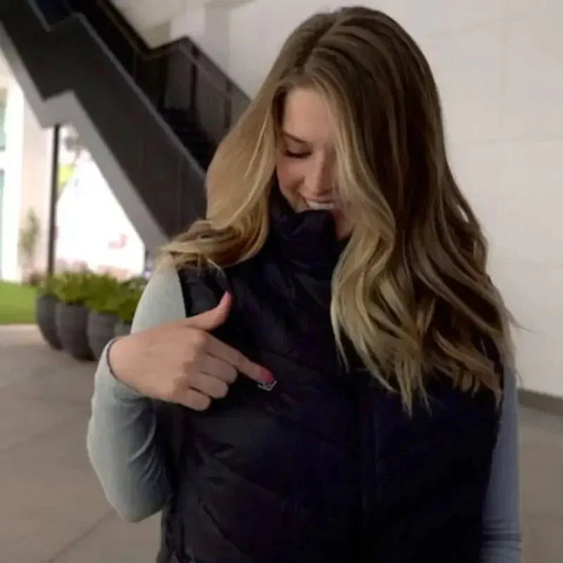 Lisslune | Thermo Heated Gilet | Insulated, Design for Hiking, Travel & Everyday Wear | Womens and Mens Heated Gilet