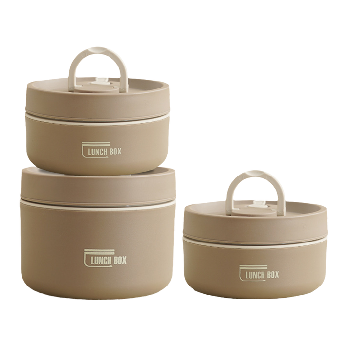 Lisslune | ThermoBox Multi-Layered Insulated Lunchbox with FREE Carry Bag