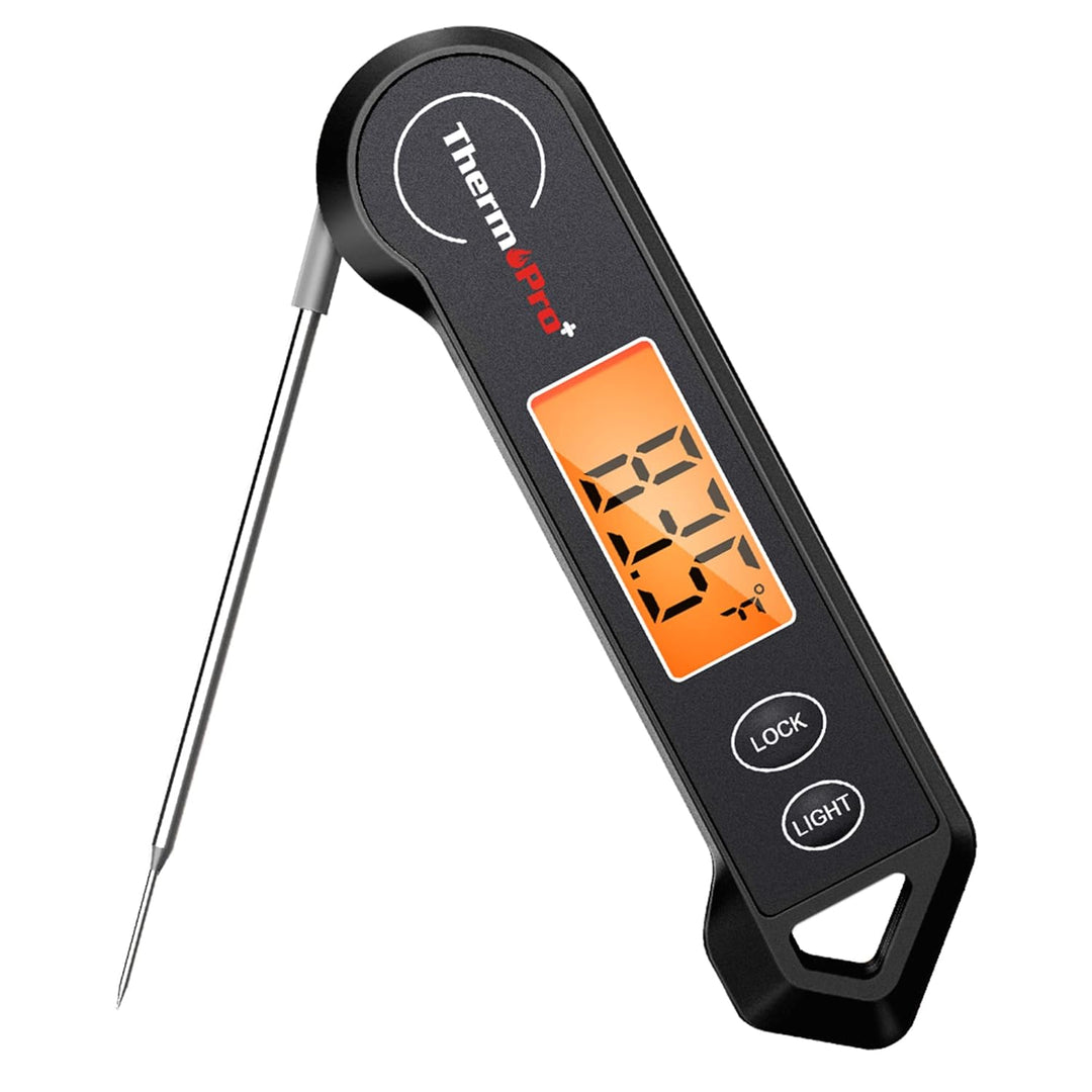 Lisslune | Digital Meat Thermometer – Waterproof, Instant Read & Ambidextrous Design