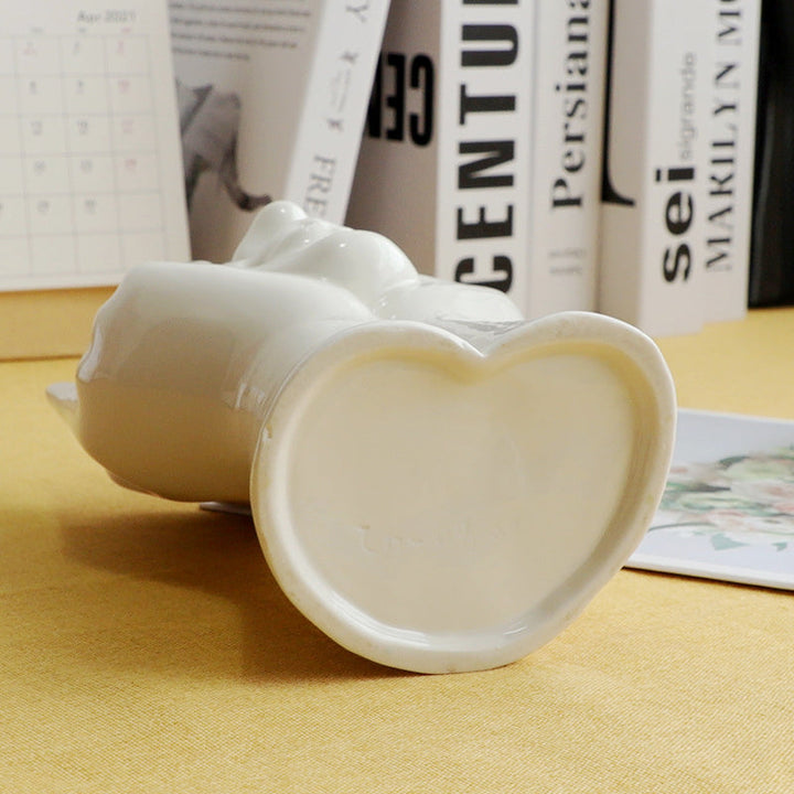 Rynx Shy Face Ceramic Vase