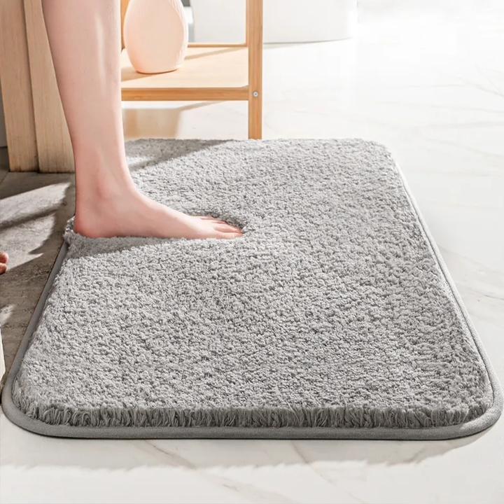 Lisslune | SoftStep Luxury Bath Mat – Extra Thick Microfiber Mat with Non-Slip and High Absorption