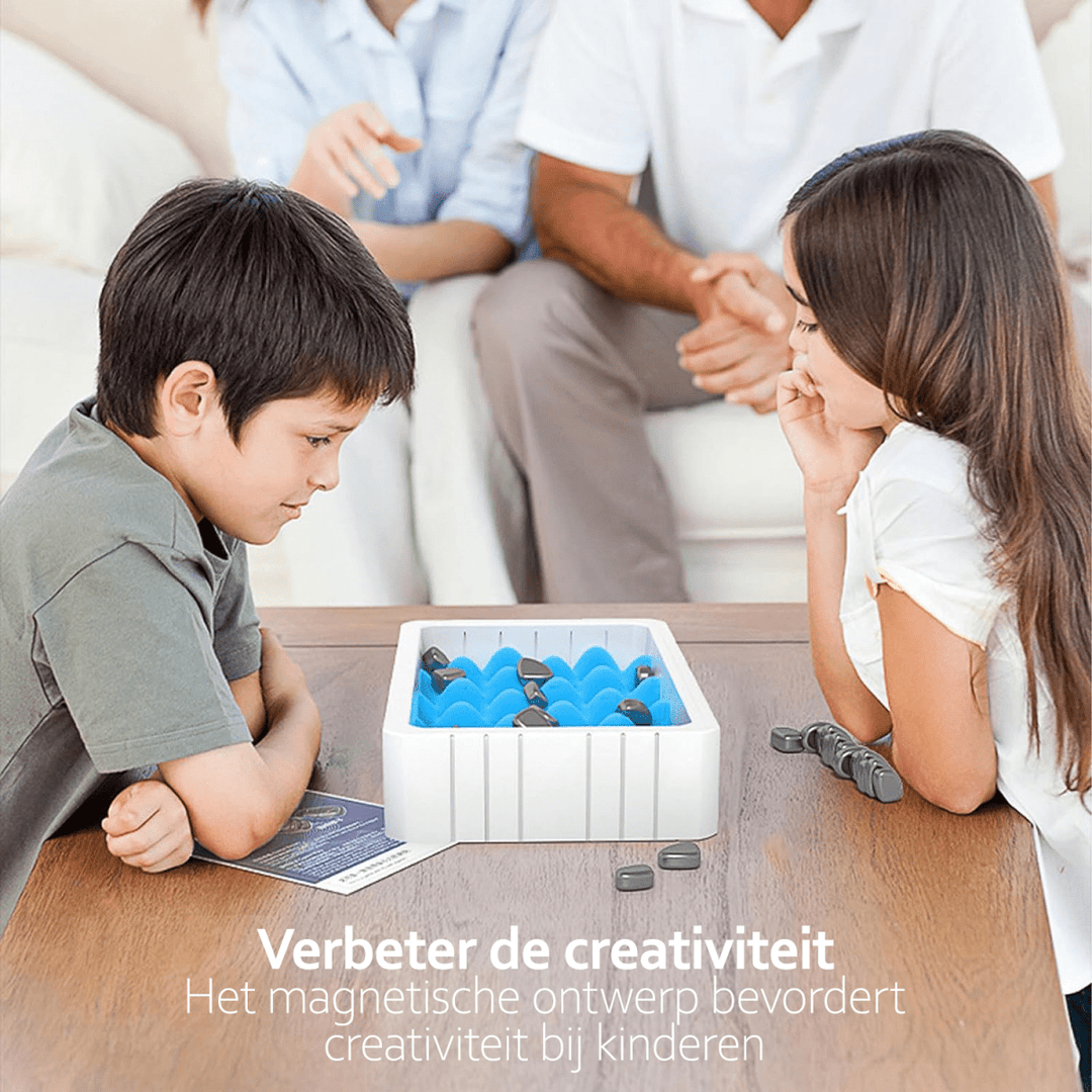 Lisslune | Thinkmate Chess Set – Magnetic Travel Chess for Strategic Learning and Fun for Kids and Families