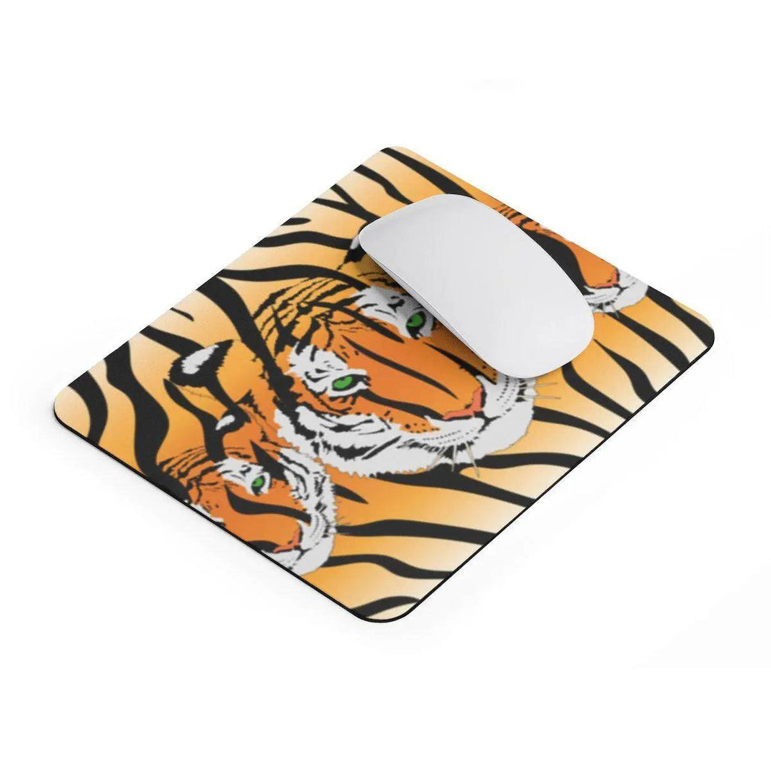 Lisslune | Playful Tiger Stripe Mouse Pad for Kids' Desks