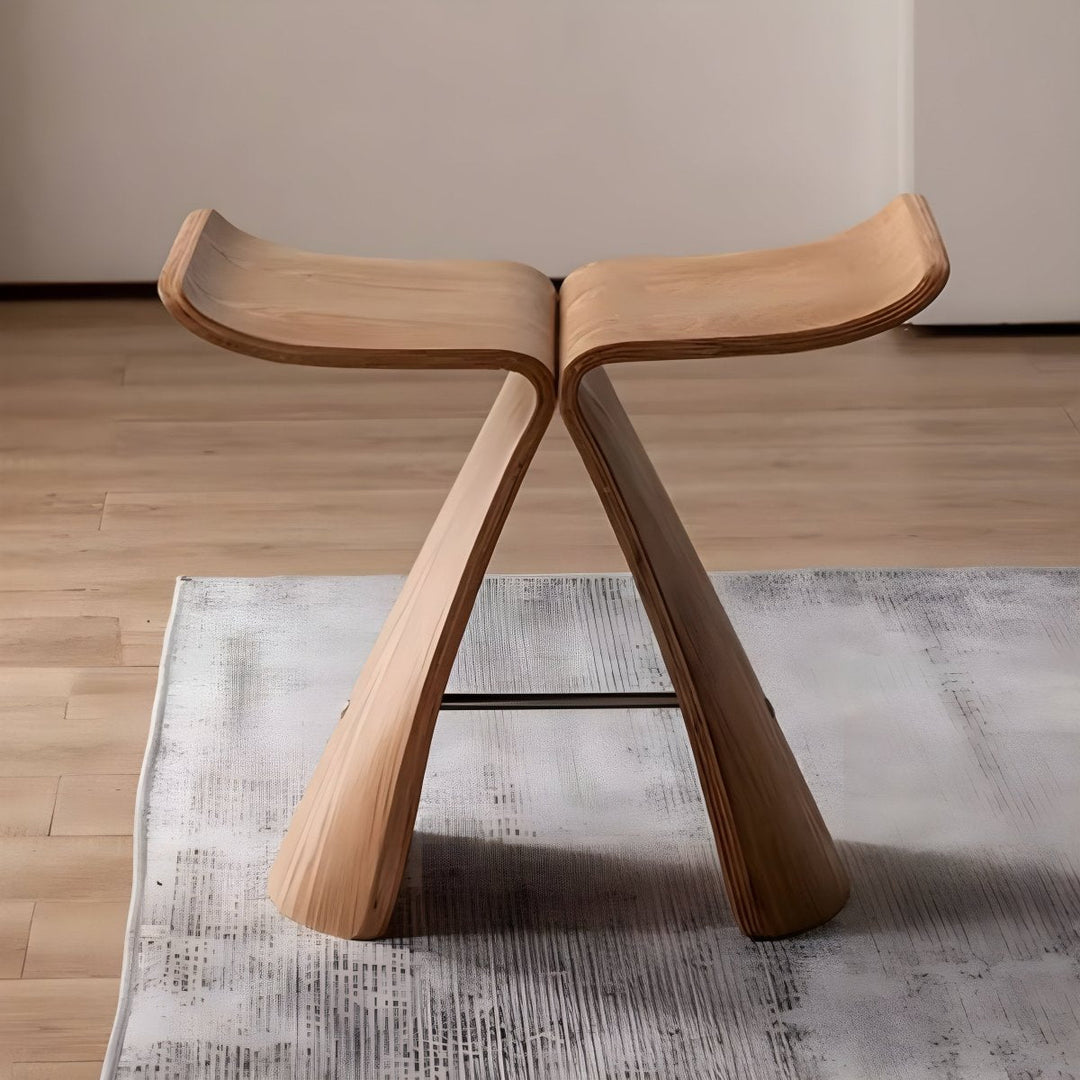 Lisslune | Timberly – Solid Wood Bench with Timeless Minimalist Design
