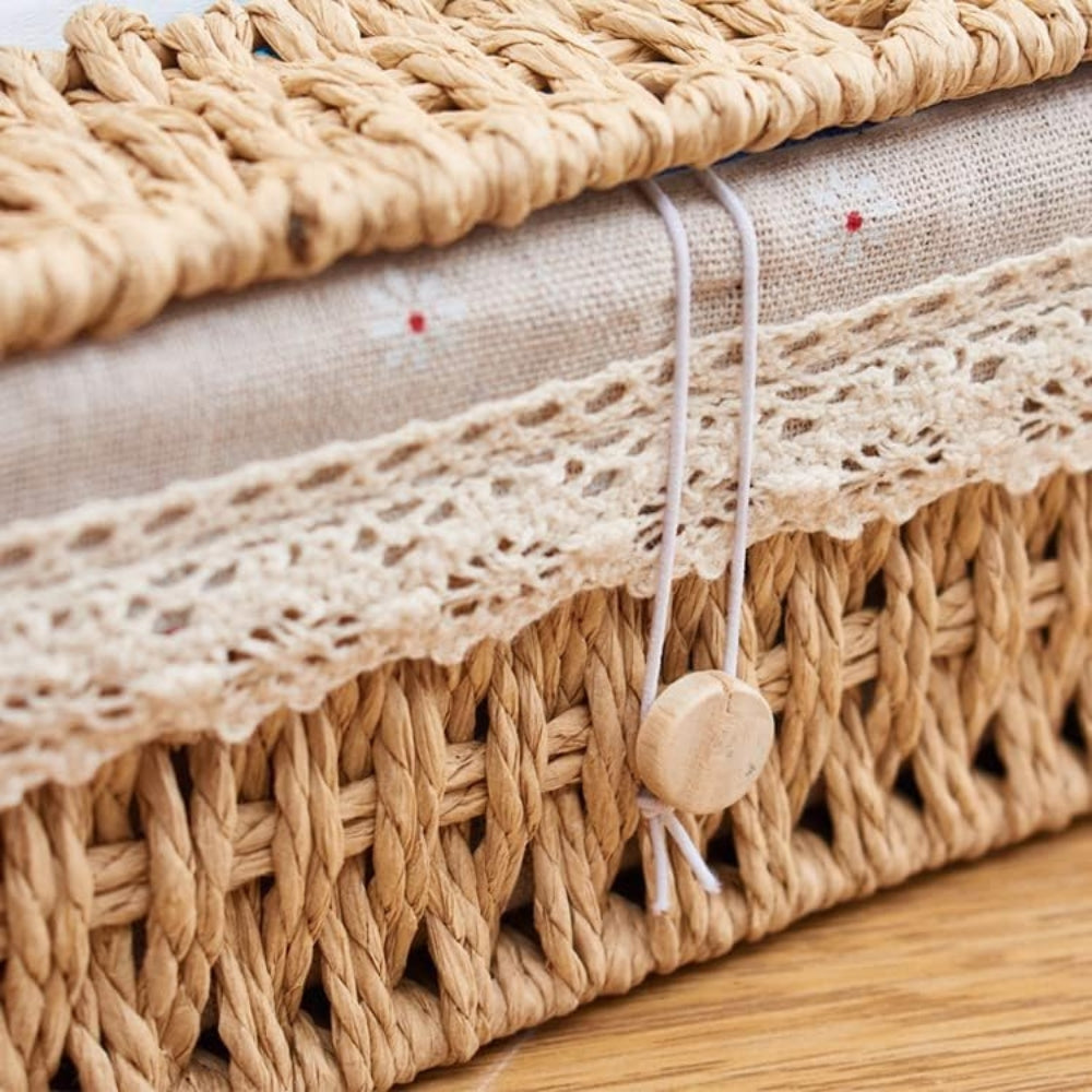 Lisslune | Lunor Braided Woven Tissue Box