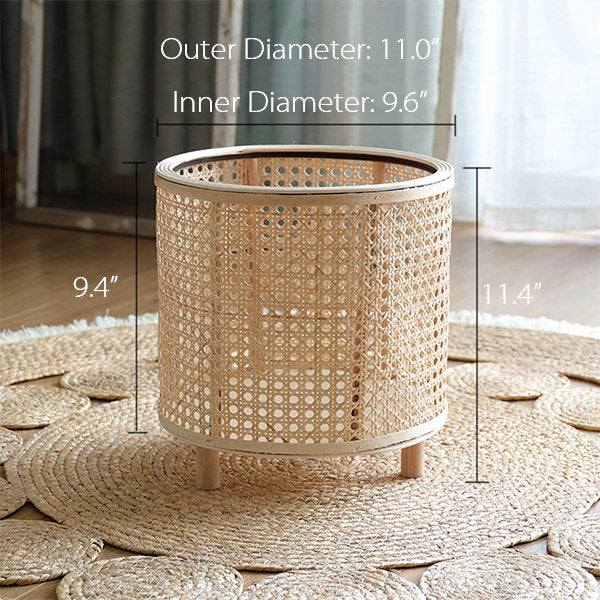 Lisslune | Braided Flower Pot Holder made of Rattan