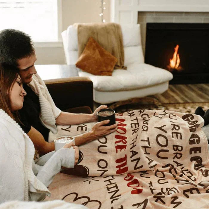 Lisslune | Lotte - Soft and romantic blanket for my wife