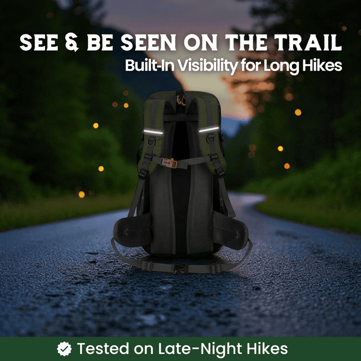 Lisslune | TRAILPRO 50L – Hiking Backpack with Breathable Back & Smart Storage