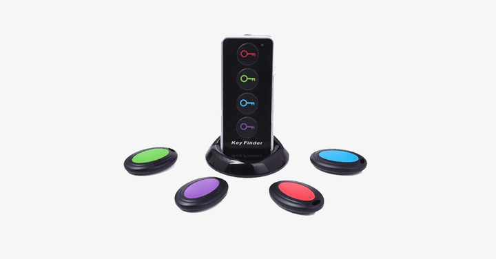 Lisslune | Anti-Transmission Device for Keys and Wallet with 4-in-1 LED Wireless Remote Control