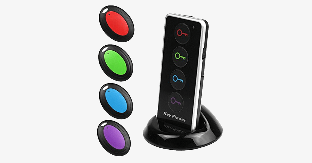 Lisslune | Anti-Transmission Device for Keys and Wallet with 4-in-1 LED Wireless Remote Control