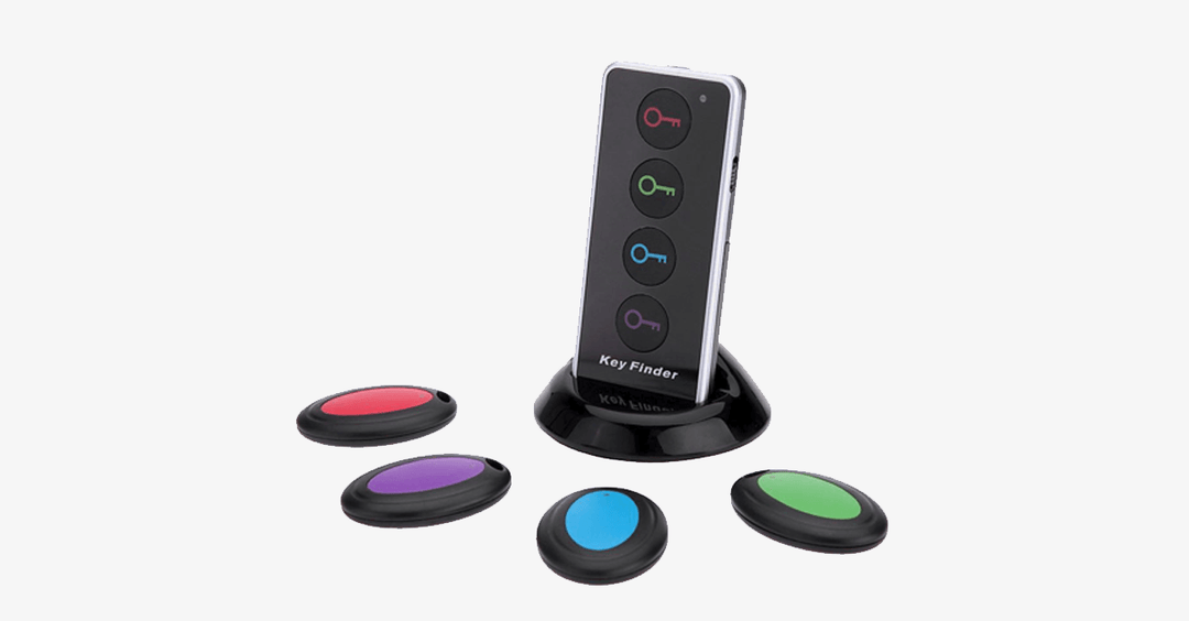 Lisslune | Anti-Transmission Device for Keys and Wallet with 4-in-1 LED Wireless Remote Control