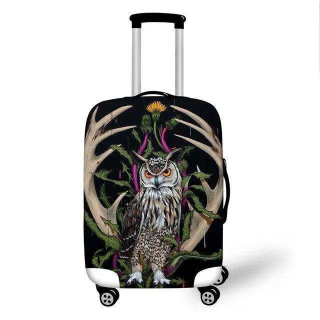 Lisslune | Travel in Style: Creative Neoprene XL Luggage Cover with Airplane Pattern