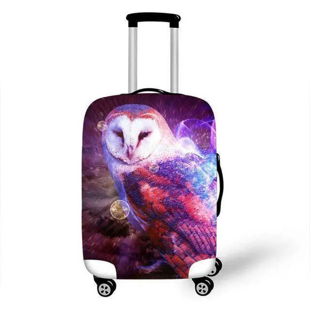 Lisslune | Travel in Style: Creative Neoprene XL Luggage Cover with Airplane Pattern
