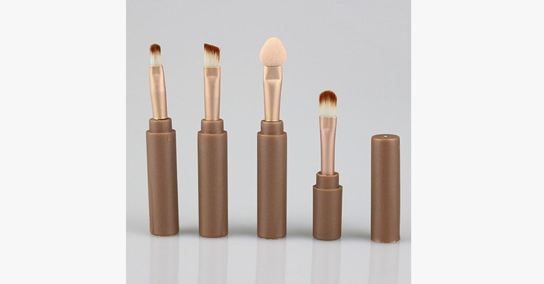 Lisslune | 4 in 1 Travel Brush Set