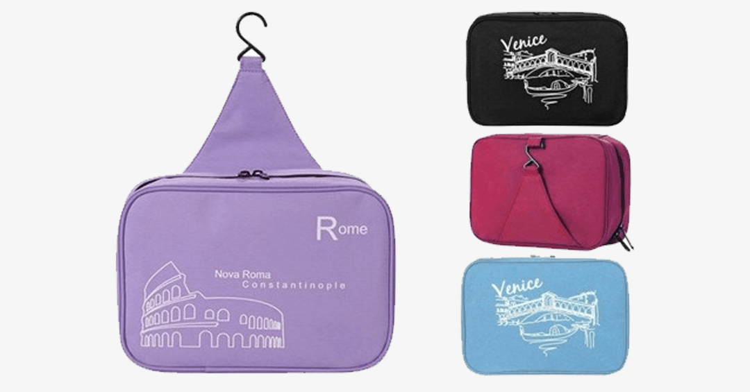 Lisslune | Cosmetic Bag Toiletry Bags - Travel Hanging Bag Waterproof Compact Hanging Personal Care Hygiene Bag