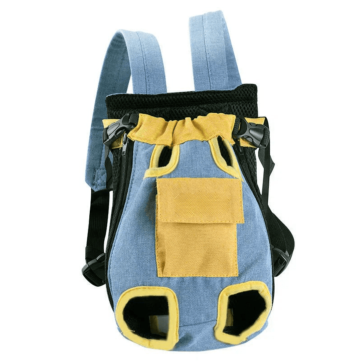 Lisslune | CITYSTROLL Carrier – Breathable Cotton Travel Bag with Safety Lock