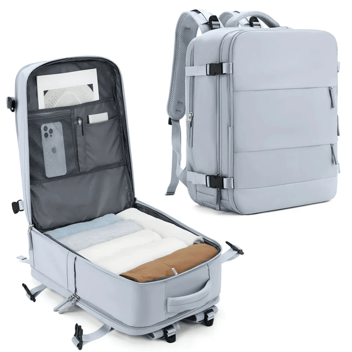 Lisslune | TRAVELMATE – Lightweight Carry-On Luggage with Smart Storage Design