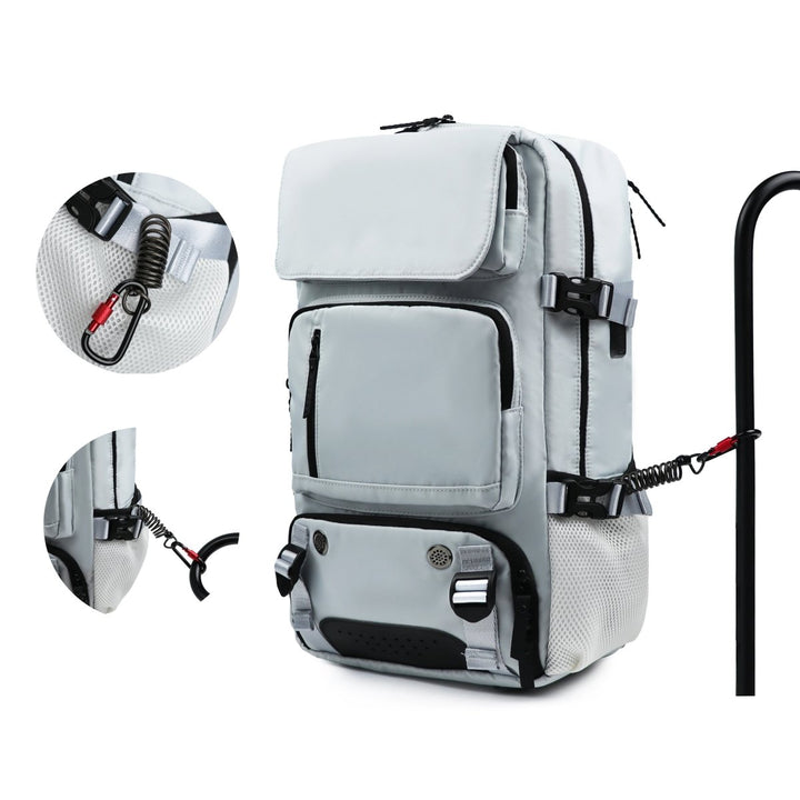 Lisslune | TRAVELMAX Pack – Waterproof Travel Backpack with USB Port, Shoe Compartment & Anti-Theft Pocket