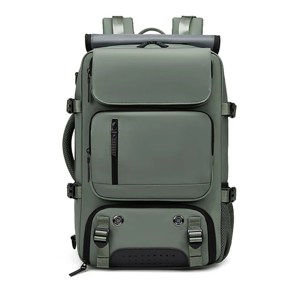 Lisslune | TRAVELMAX Pack – Waterproof Travel Backpack with USB Port, Shoe Compartment & Anti-Theft Pocket