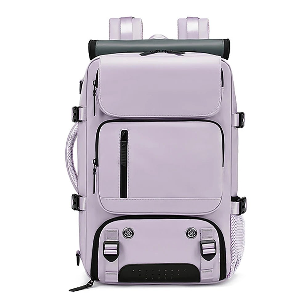 Lisslune | TRAVELMAX Pack – Waterproof Travel Backpack with USB Port, Shoe Compartment & Anti-Theft Pocket
