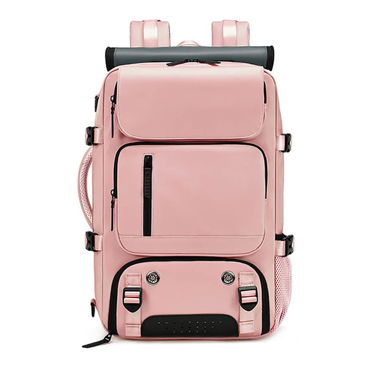Lisslune | TRAVELMAX Pack – Waterproof Travel Backpack with USB Port, Shoe Compartment & Anti-Theft Pocket